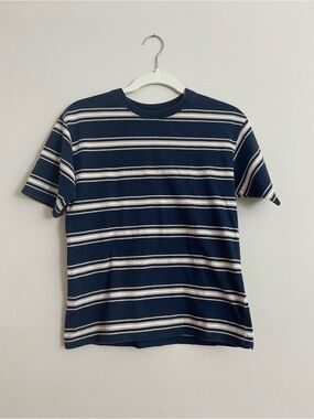 Vintage Navy Striped Short-Sleeve Tee